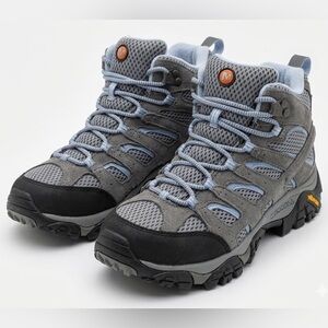 Merrell Performance Footwear Castle Rock Hiking Ankle Boots Woman Lady Size 9.5